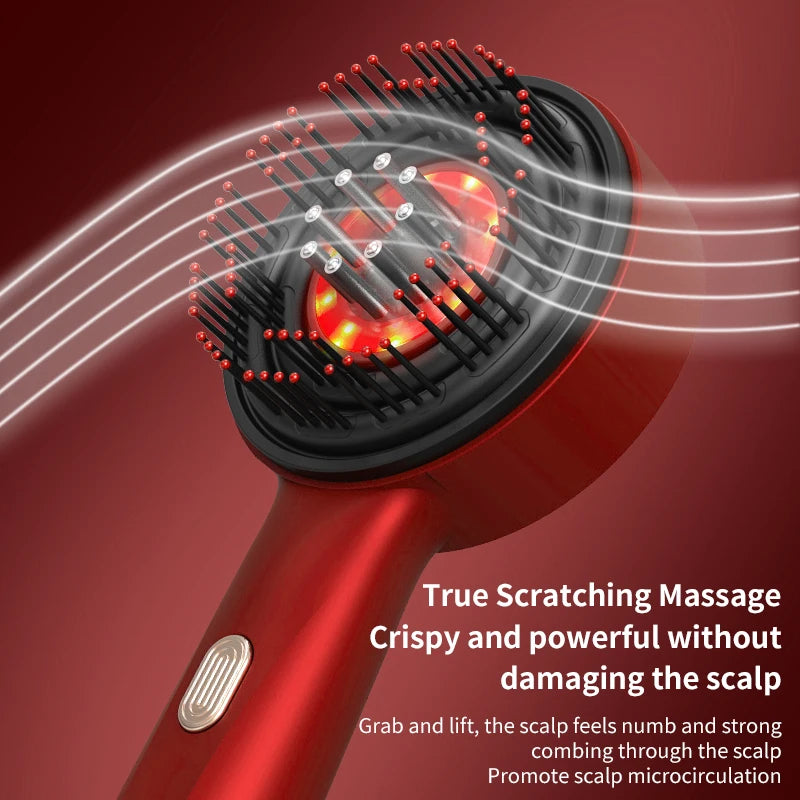 Transform Your Scalp Health with Our Electric Scalp Massager Comb – Enhance Hair Growth & Eliminate Hair Loss Effortlessly!