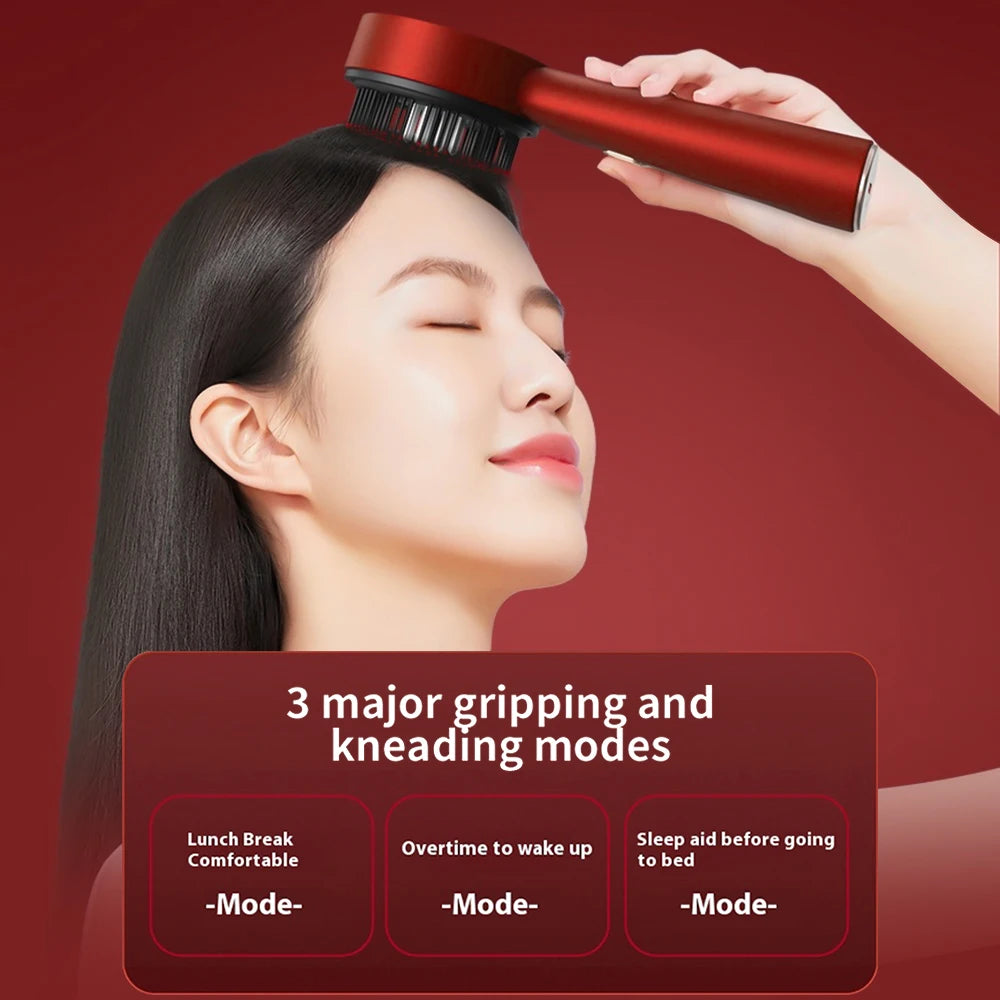 Transform Your Scalp Health with Our Electric Scalp Massager Comb – Enhance Hair Growth & Eliminate Hair Loss Effortlessly!