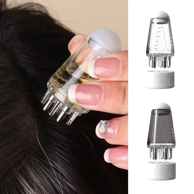 Transform Your Hair Care Routine with Our Mini Portable Scalp Applicator Comb! Ideal for Effortlessly Applying Hair Growth Serums and Oils! 🌟💆‍♀️✨