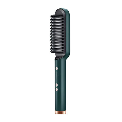 Transform Your Hair with the Professional Electric Hair Straightener Brush - Fast Heating & Effortless Styling!